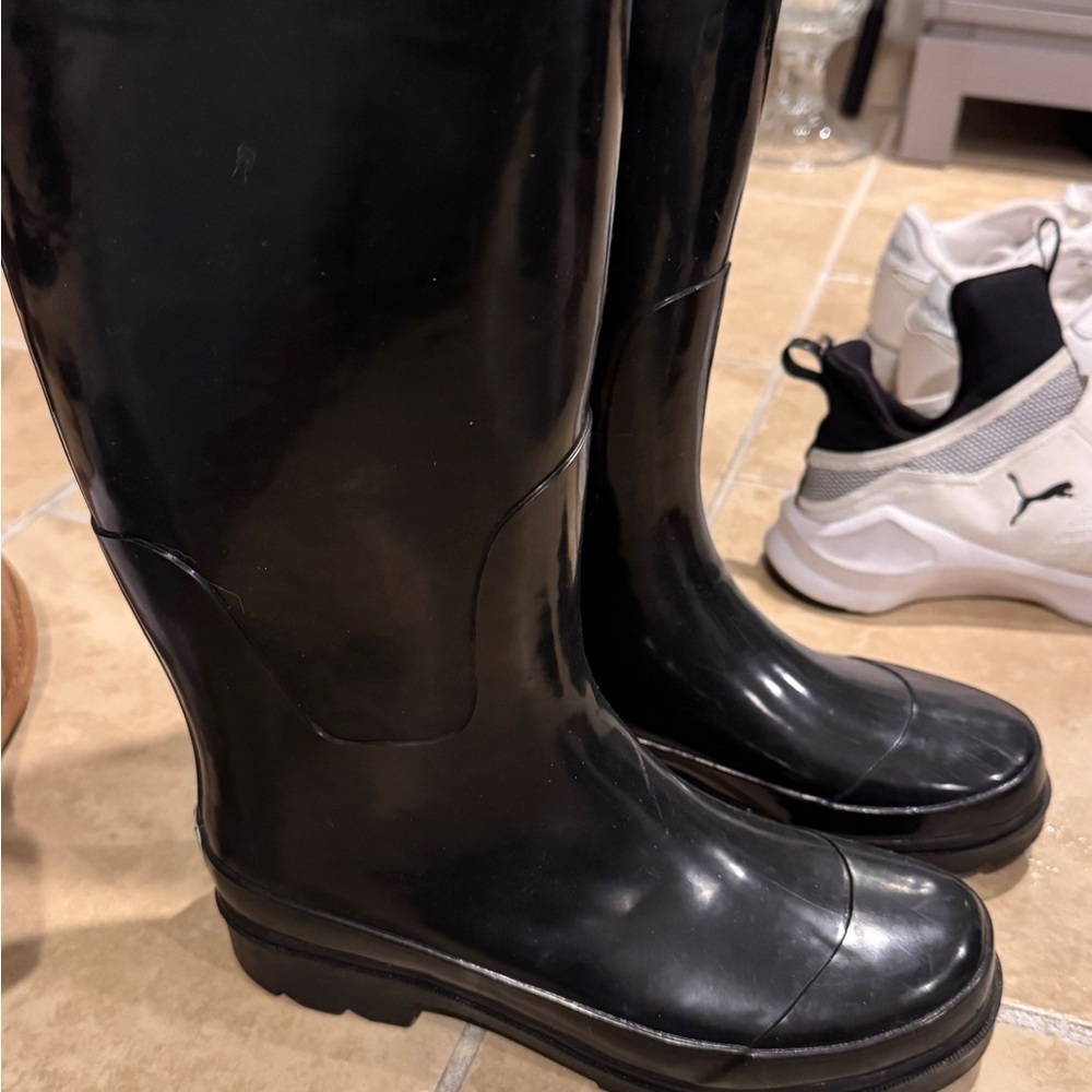 Black Rain Boots ESpirit - Picture 1 of 5